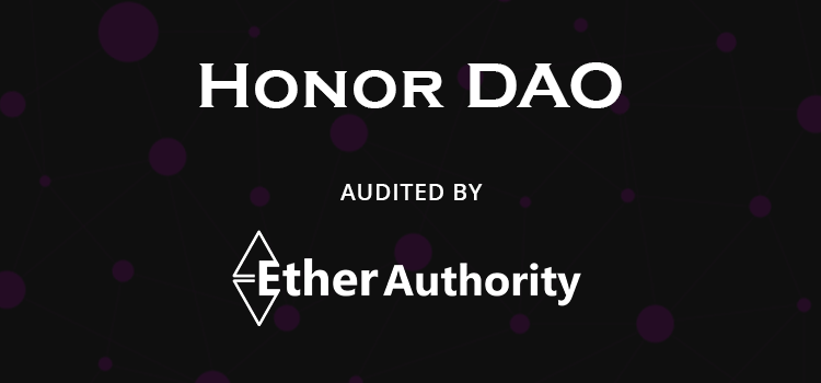  Honor DAO Smart Contract Audit