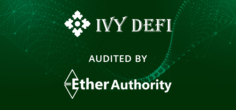 IVY Defi Protocol Smart Contract Audit