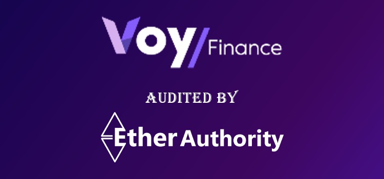 VOY Finance Smart Contract Audit