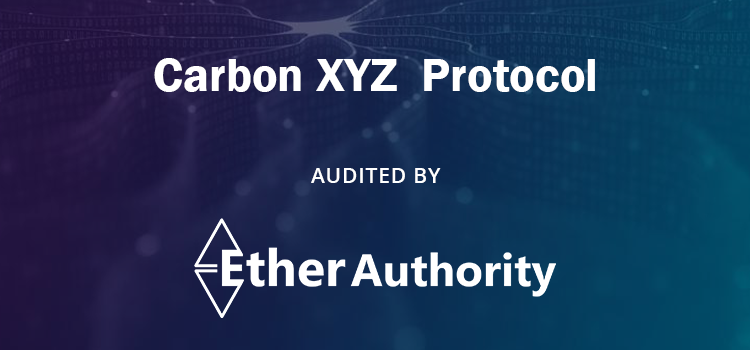  Carbon XYZ Protocol Smart Contract Audit