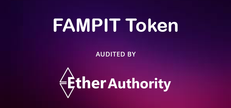 FAMPIT Token Smart Contract Audit