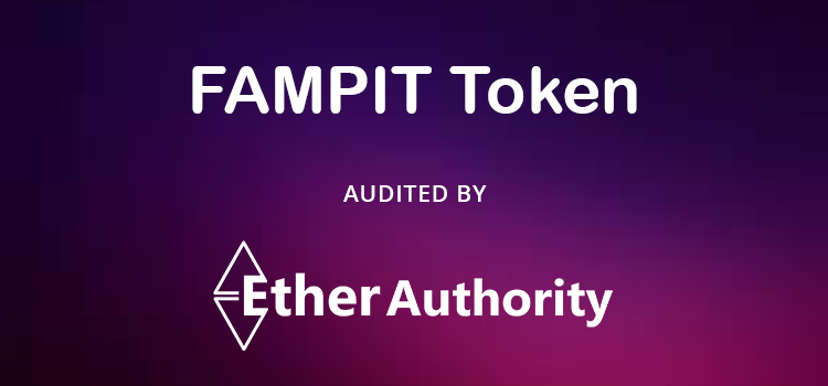  FAMPIT Token Smart Contract Audit