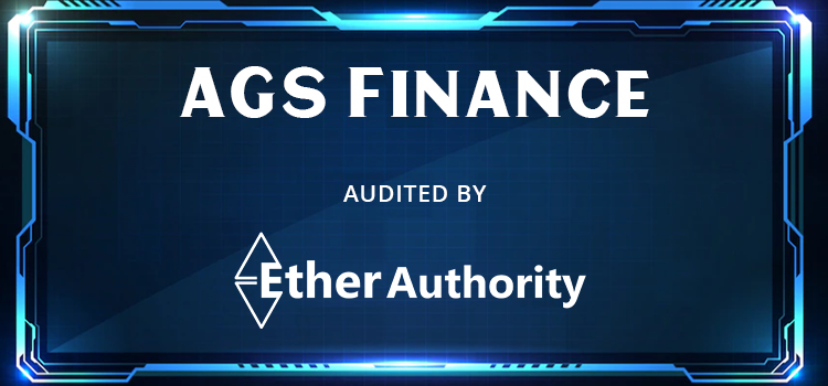  AGS Finance Protocol Smart Contract Audit