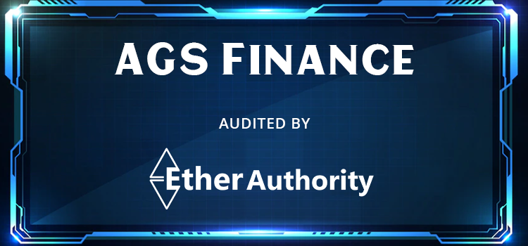 AGS Finance Protocol Smart Contract Audit