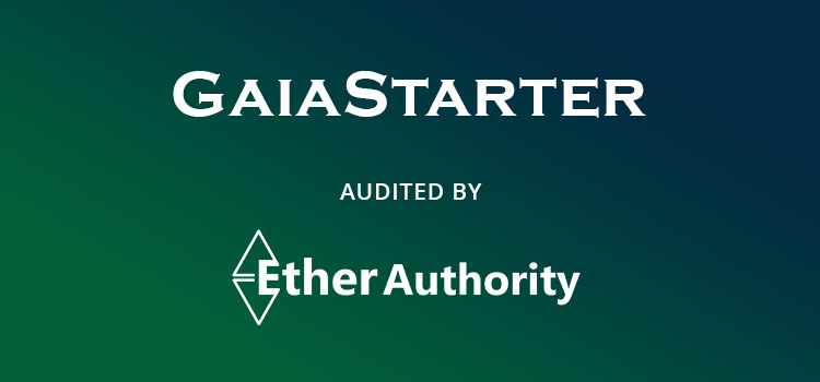  GaiaStarter Protocol Smart Contract Audit