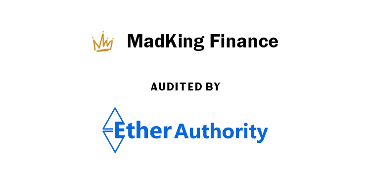  MadKing Finance Smart Contract Audit