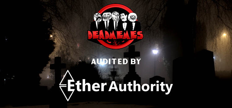 DeadMemes Token Smart Contract Audit