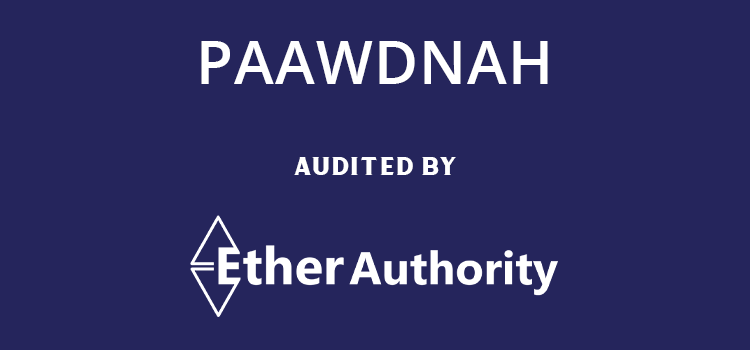  PAAWDNAH Smart Contract Audit